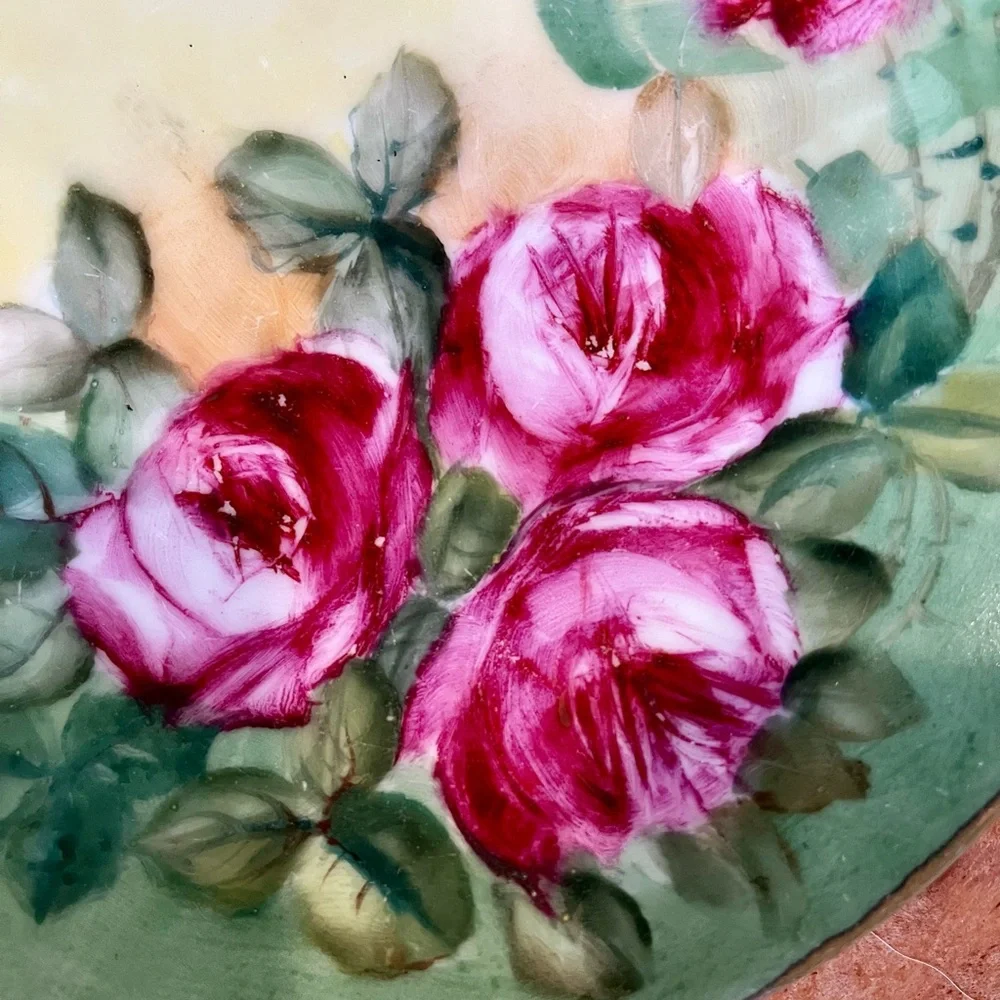 Antique Thomas Sevres plate